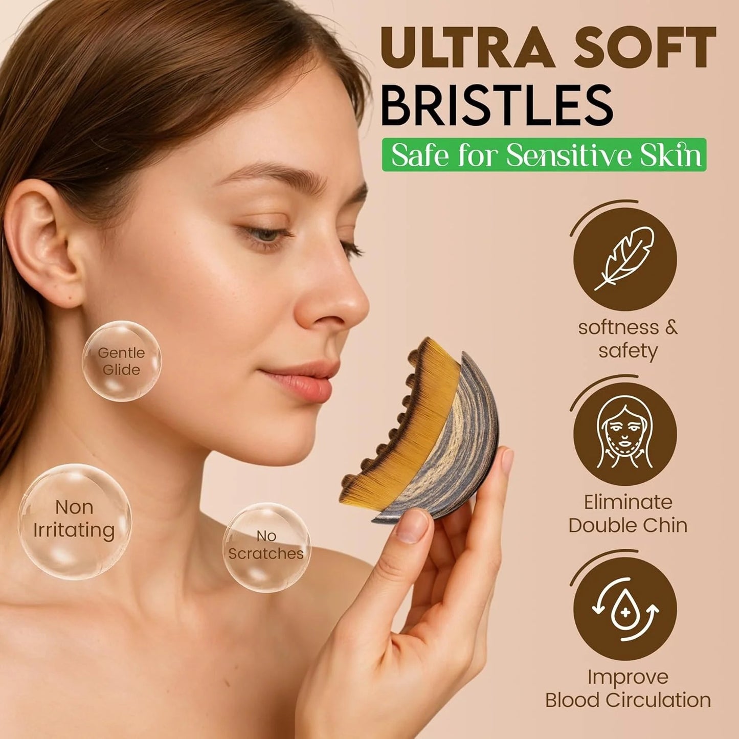 Starlit Lymphatic Contour Face Brush