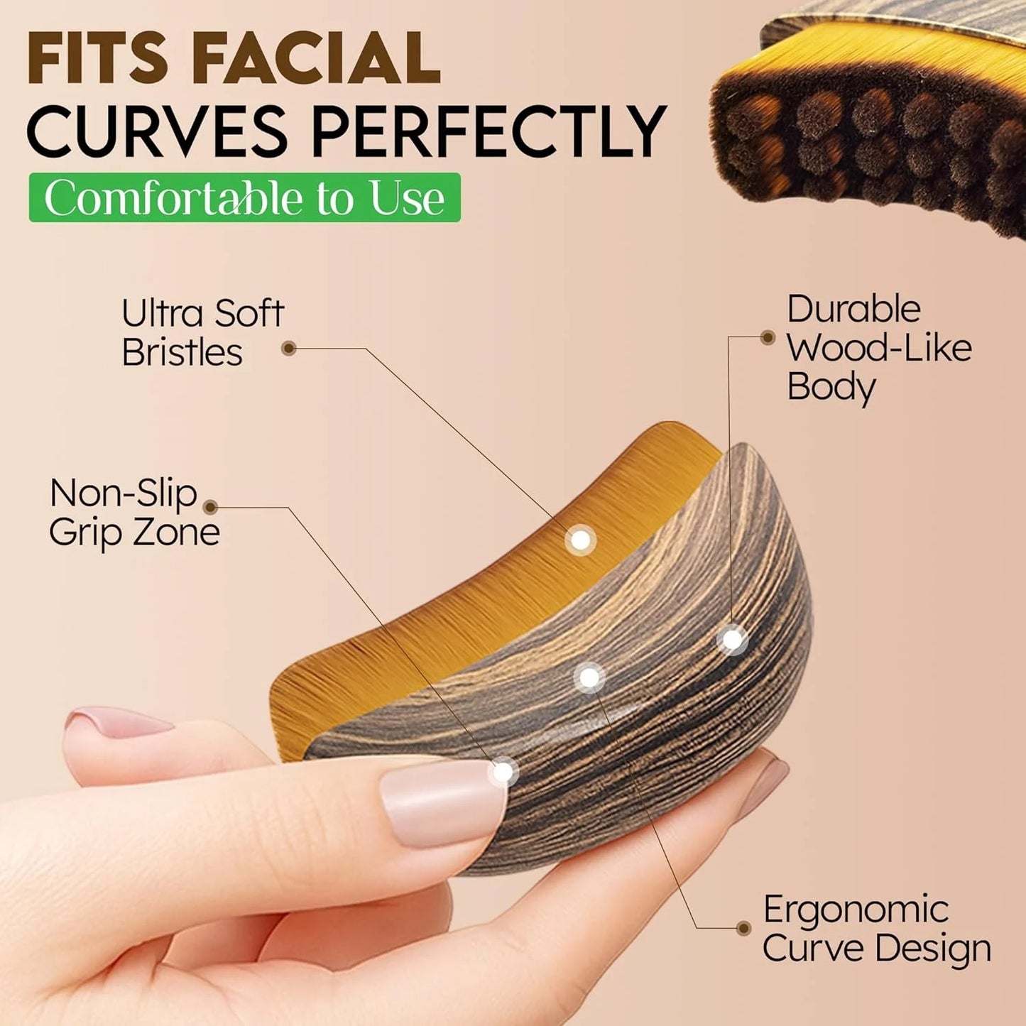 Starlit Lymphatic Contour Face Brush