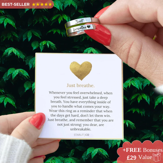 Just Breathe Comfort Ring ( Silver 925 )