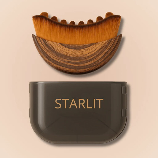 Starlit Lymphatic Contour Face Brush