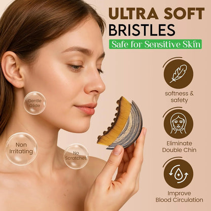 Starlit Lymphatic Contour Face Brush