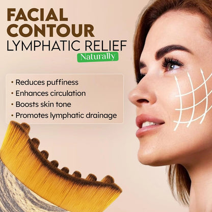 Starlit Lymphatic Contour Face Brush